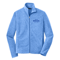 SEI TEAM BRIAN Port Authority® Heather Microfleece Full-Zip Jacket - Light Royal Heather