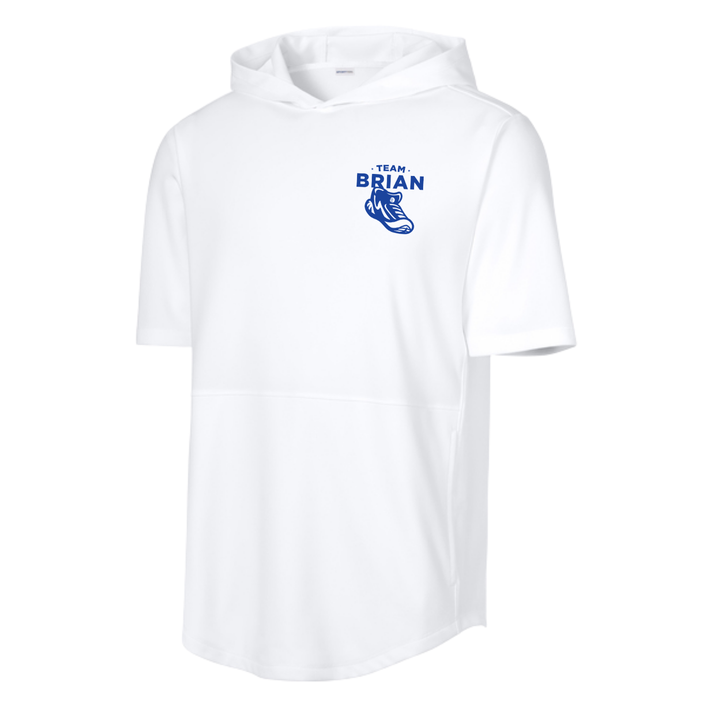 SEI TEAM BRIAN Sport-Tek® Club Short Sleeve Hoodie - White