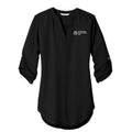 SEI Port Authority ® Ladies 3/4-Sleeve Tunic Blouse - Black
