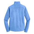 SEI TEAM BRIAN Port Authority® Heather Microfleece Full-Zip Jacket - Light Royal Heather