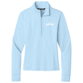 SEI TEAM BRIAN GOLF TravisMathew Women’s Onward 1/2-Zip - Airy Blue Heather