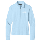 SEI TEAM BRIAN GOLF TravisMathew Women’s Onward 1/2-Zip - Airy Blue Heather