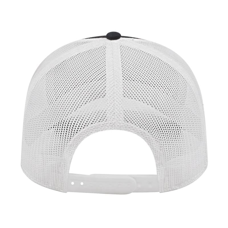 SOPHIA LEARNING Cap America Trucker Mesh Back Cap - BLACK/WHITE