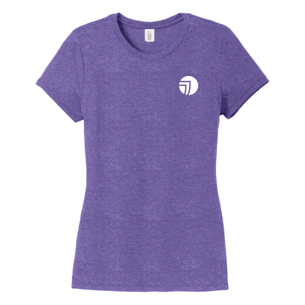SEI District® Women’s Perfect Tri® Tee - Purple Frost