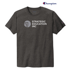 NEW SEI-Champion ® Heritage 6-Oz. Jersey Tee-Charcoal