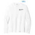 NEW SEI - Port & Company Long Sleeve Fan Favorite Blend Tee - White