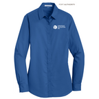 NEW SEI - Port Authority Ladies SuperPro Twill Shirt - True Blue