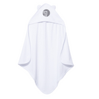 SEI Terry Cloth Hooded Towel with Ears - White