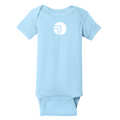 SEI Rabbit Skins™ Infant Short Sleeve Baby Rib Bodysuit - Light Blue