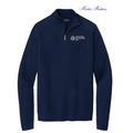 NEW Brooks Brothers® Cotton Stretch 1/4-Zip Sweater - Navy Blazer