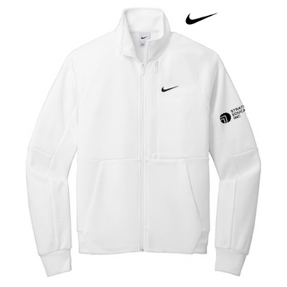 NEW - Nike Full-Zip Chest Swoosh Jacket - White – SEI EMPLOYEE NEW - Nike Full-Zip Chest Swoosh Jacket - White – SEI EMPLOYEE