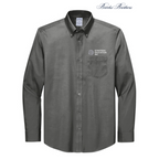 NEW - Brooks Brothers® Wrinkle-Free Stretch Pinpoint Shirt - Deep Black