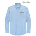 NEW - Brooks Brothers® Wrinkle-Free Stretch Pinpoint Shirt - Newport Blue