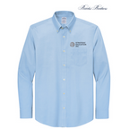 NEW - Brooks Brothers® Wrinkle-Free Stretch Pinpoint Shirt - Newport Blue