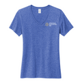 NEW SEI Allmade® Women’s Recycled Blend V-Neck Tee - Reused Royal Heather