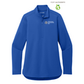 SEI Port Authority® Ladies C-FREE® Double Knit 1/4-Zip - True Royal