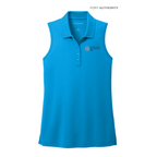 SEI Port Authority® Ladies Dry Zone® UV Micro-Mesh Sleeveless Polo - Coastal Blue