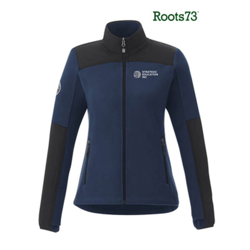 SEI Women's BRIGGSPOINT Roots73 Lightweight Microfleece Full Zip Jacket - Atlantic Navy/Black