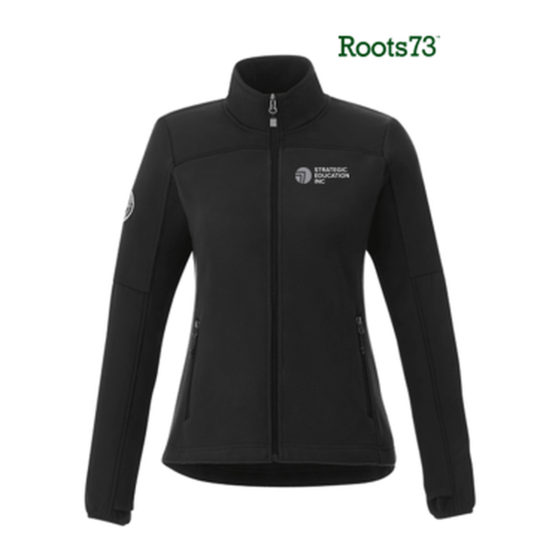SEI Women's BRIGGSPOINT Roots73 Lightweight Microfleece Full Zip Jacket - Black/Black
