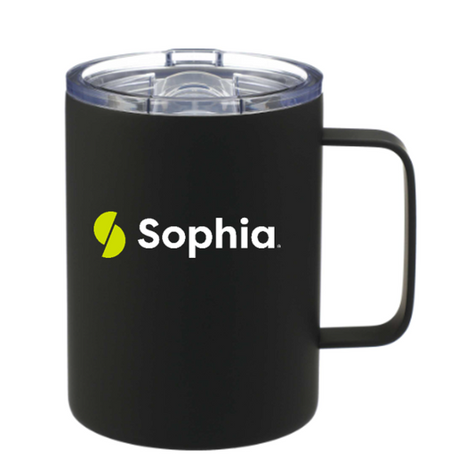 SOPHIA Rover 14oz Vacuum Insulated Camp Mug - BLACK