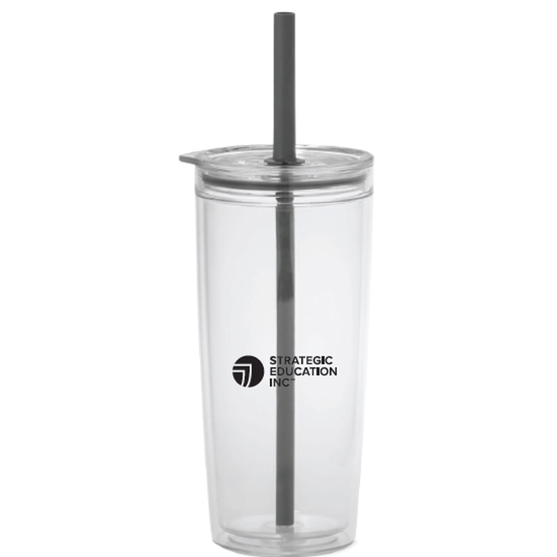 SEI MiiR® Everywhere Straw Tumbler - 16 Oz. - CLEAR
