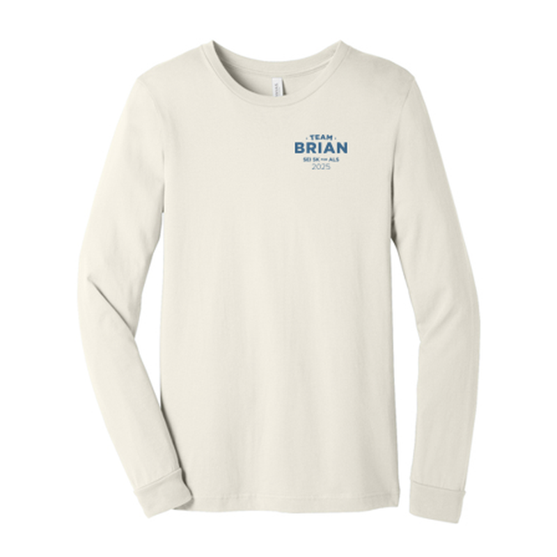 SEI TEAM BRIAN BELLA+CANVAS ® Unisex Jersey Long Sleeve Tee - Natural