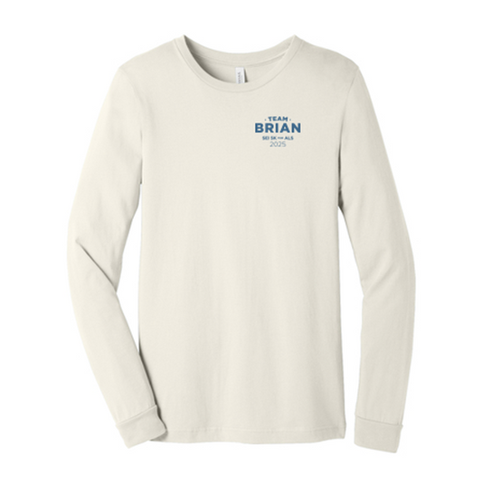 SEI TEAM BRIAN BELLA+CANVAS ® Unisex Jersey Long Sleeve Tee - Natural