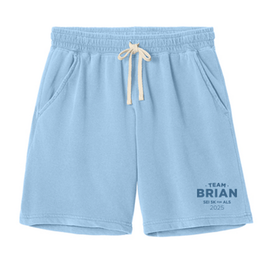 SEI TEAM BRIAN Comfort Colors® Lightweight Sweatshort - Hydrangea