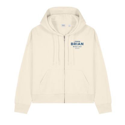 SEI TEAM BRIAN Stanley/Stella Women’s Stella Ida Full-Zip Hooded Sweatshirt - Natural Raw