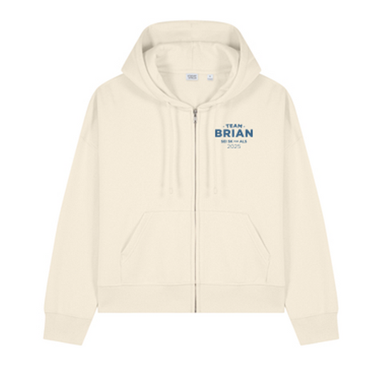 SEI TEAM BRIAN Stanley/Stella Women’s Stella Ida Full-Zip Hooded Sweatshirt - Natural Raw