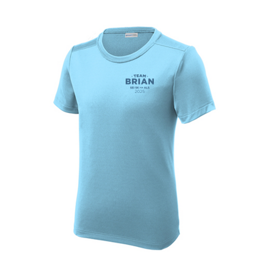 SEI TEAM BRIAN Sport-Tek ® Youth Posi-UV ® Pro Tee - Light Blue