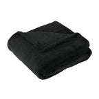 SEI Port Authority® Oversized Ultra Plush Blanket - Black