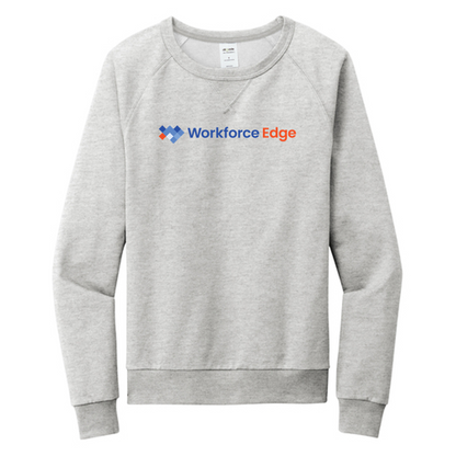 WORKFORCE EDGE Allmade® Unisex Organic French Terry Crewneck Sweatshirt - Granite Grey Heather