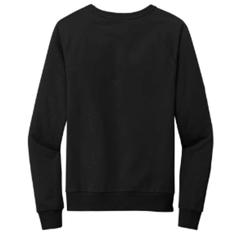 WORKFORCE EDGE Allmade® Unisex Organic French Terry Crewneck Sweatshirt - BLACK