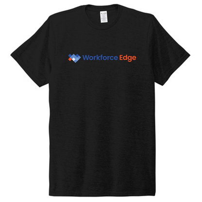 WORKFORCE EDGE -Allmade® Unisex Tri-Blend Tee-BLACK