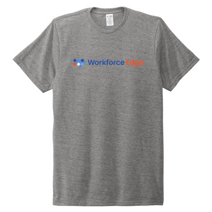 WORKFORCE EDGE -Allmade® Unisex Tri-Blend Tee-Aluminum Grey