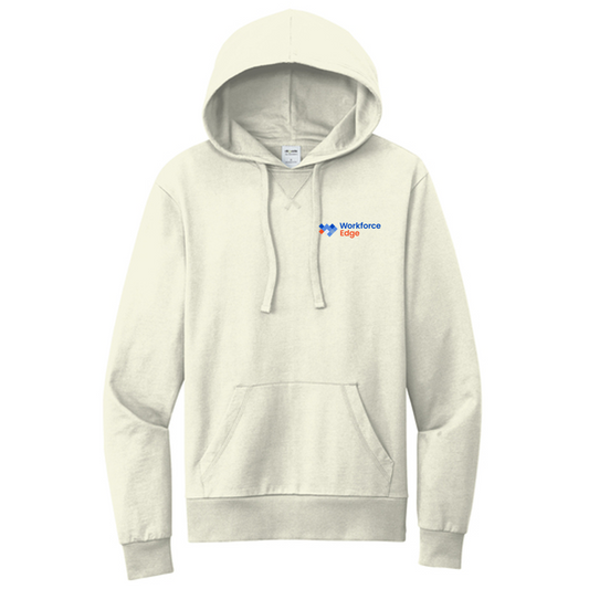 WORKFORCE EDGE Allmade® Unisex Organic French Terry Pullover Hoodie - WHITE SAND