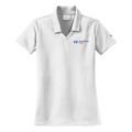 WORKFORCE EDGE - Nike Ladies Dri-FIT Micro Pique 2.0 Polo - White