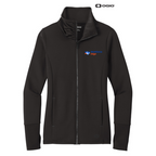 NEW WORKFORCE EDGE  OGIO ® ENDURANCE Ladies Modern Performance Full-Zip - Black