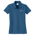 WORKFORCE EDGE - Nike Ladies Dri-FIT Micro Pique 2.0 Polo - FRENCH BLUE