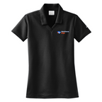 WORKFORCE EDGE - Nike Ladies Dri-FIT Micro Pique 2.0 Polo - BLACK