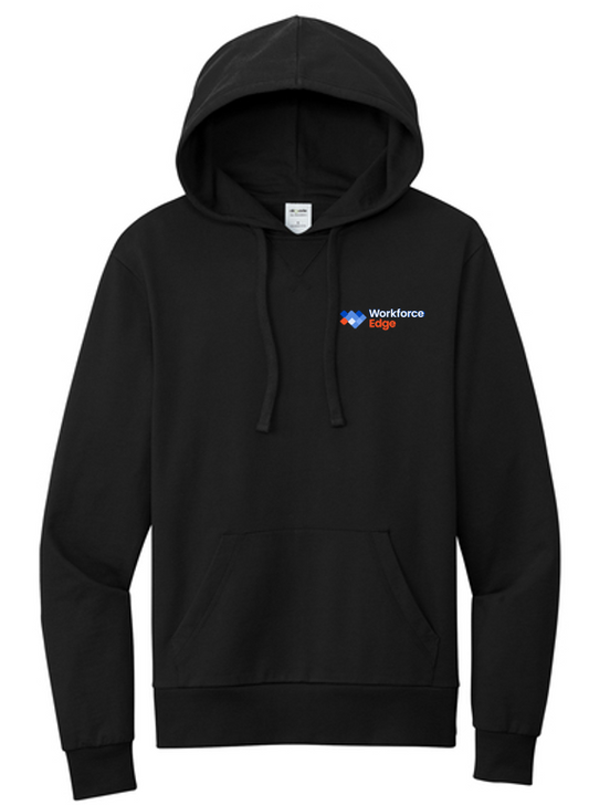 WORKFORCE EDGE Allmade® Unisex Organic French Terry Pullover Hoodie - Deep Black