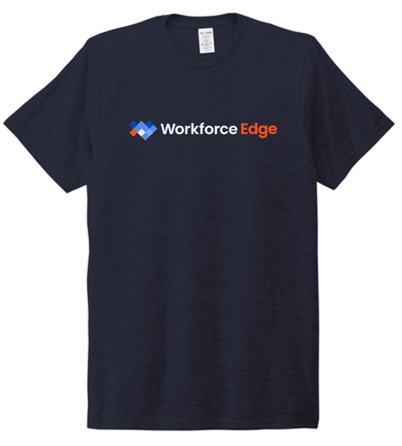 WORKFORCE EDGE -Allmade® Unisex Tri-Blend Tee-NAVY