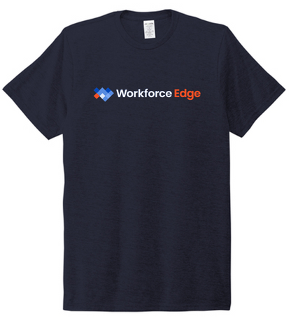 WORKFORCE EDGE -Allmade® Unisex Tri-Blend Tee-NAVY