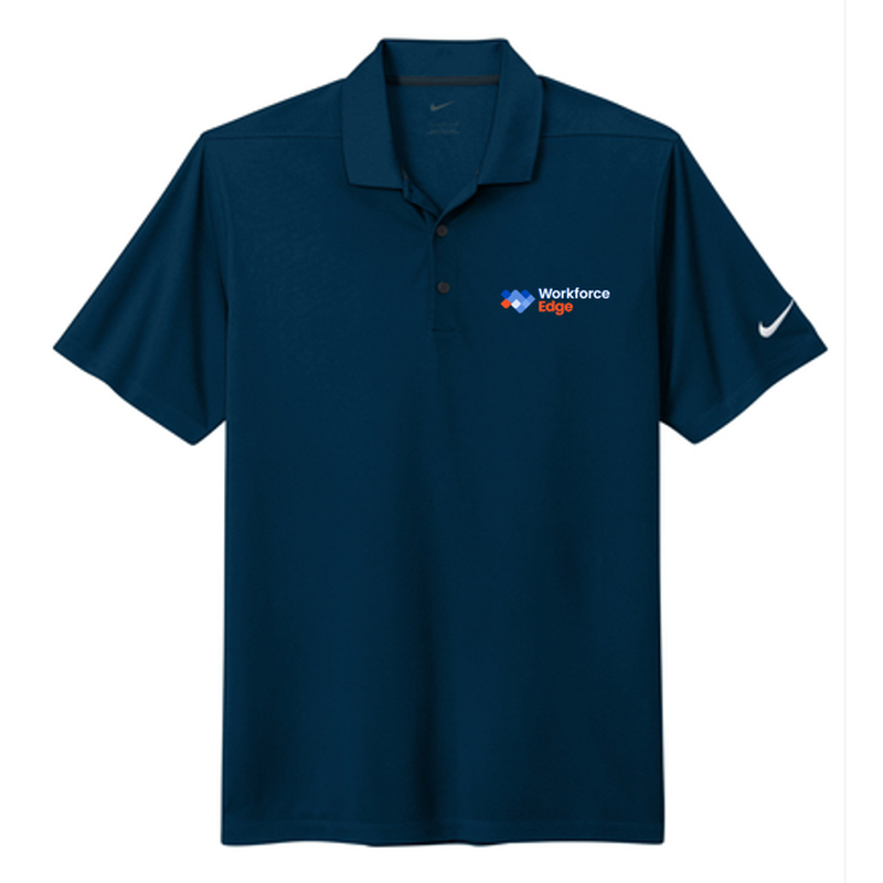WORKFORCE EDGE Nike Dri-FIT Micro Pique 2.0 Polo - NAVY