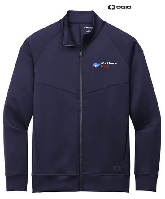 NEW WORKFORCE EDGE OGIO ® ENDURANCE Modern Performance Full-Zip - Navy