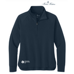 NEW SEI Brooks Brothers® Women’s Luxe Performance 1/4-Zip - Navy Blazer