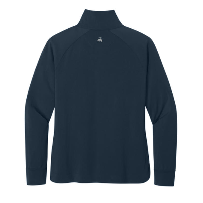 NEW SEI Brooks Brothers® Women’s Luxe Performance 1/4-Zip - Navy Blazer