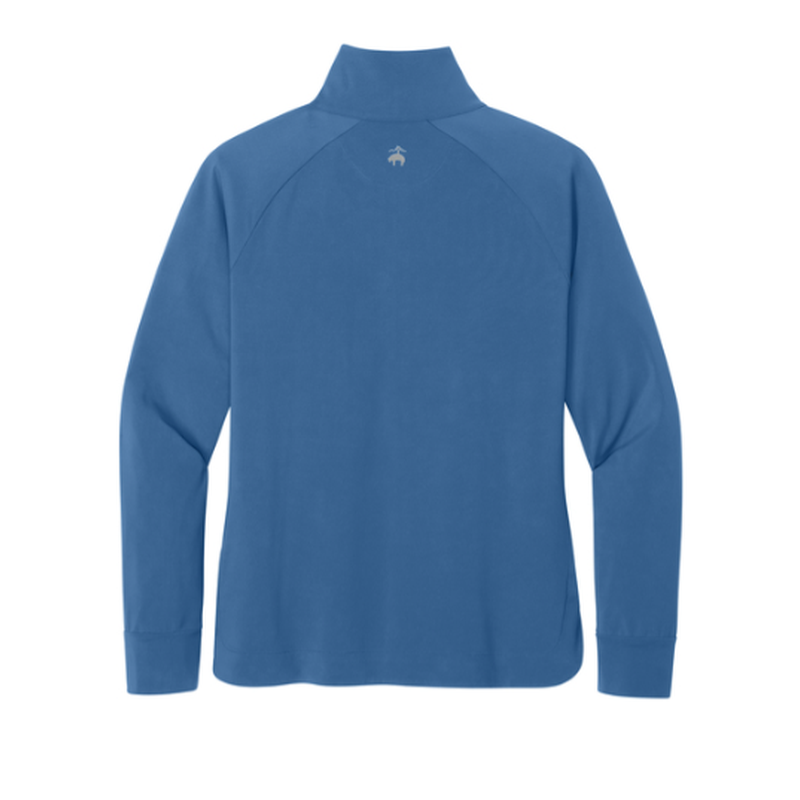 NEW SEI Brooks Brothers® Women’s Luxe Performance 1/4-Zip - Charter Blue
