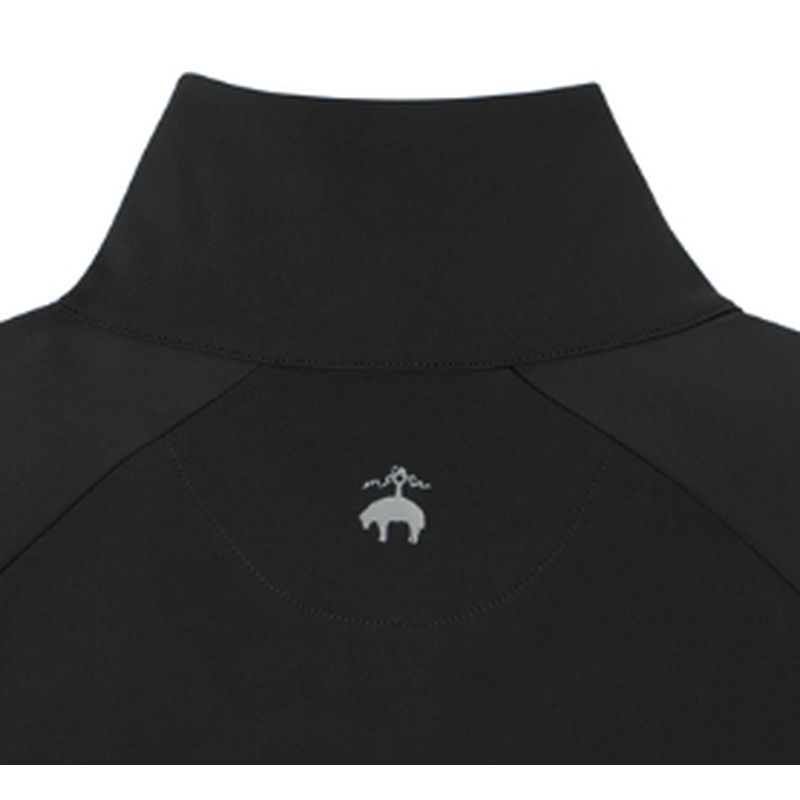 NEW SEI Brooks Brothers® Women’s Luxe Performance 1/4-Zip - Deep Black